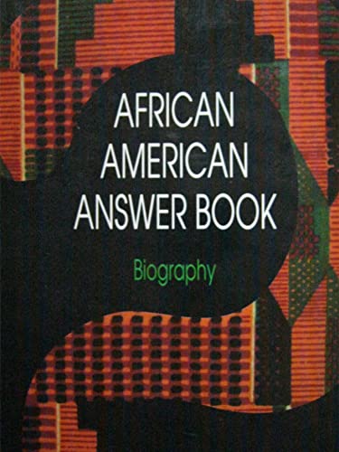 Beispielbild fr Biography: 325 Questions (African American Answer Book) zum Verkauf von Wonder Book