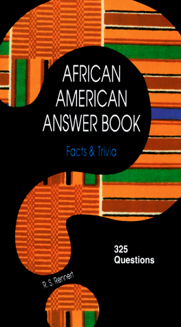 Beispielbild fr Facts and Trivia: 325 Questions Drawn from the Expertise of Harvard's Du Bois Institue (African American Answer Book) zum Verkauf von Wonder Book