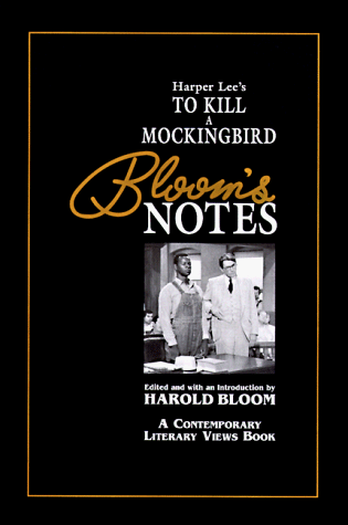 9780791036617: Harper Lee's to Kill a Mockingbird: Bloom's Notes
