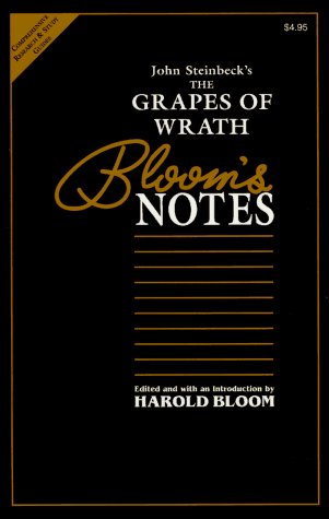 Imagen de archivo de John Steinbeck's the Grapes of Wrath (Bloom's Notes Series) a la venta por Wonder Book