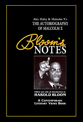 9780791040522: Alex Haley's "Autobiography of Malcolm X" (Bloom's Notes)