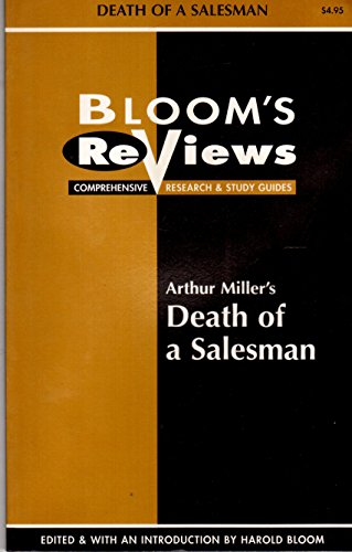 Stock image for Arthur Miller's Death of a Salesman: Bloom's Notes for sale by Ammareal
