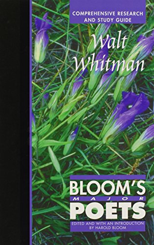 9780791051085: Walt Whitman (Bloom's Major Poets)