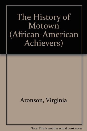 Beispielbild fr The History of Motown zum Verkauf von Better World Books