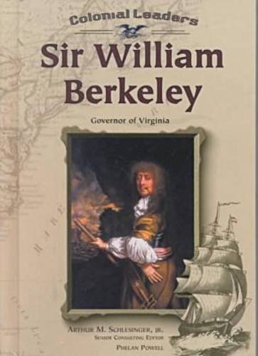Beispielbild fr Sir William Berkeley zum Verkauf von Better World Books