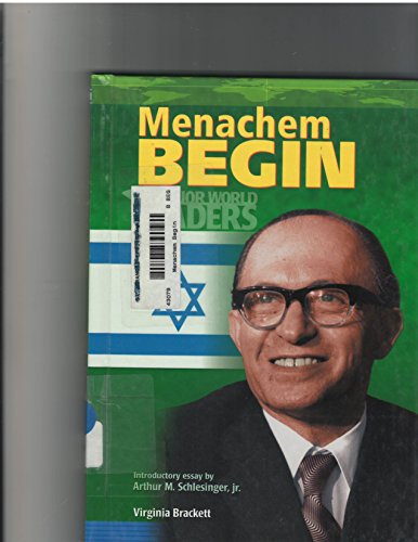Stock-Bild f�r Menachem Begin (Major World Leaders)