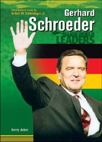 Stock image for Gerhard Schroeder for sale by Better World Books