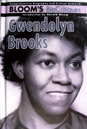 Beispielbild fr Gwendolyn Brooks zum Verkauf von Better World Books
