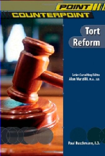 Stock image for Tort Reform for sale by Better World Books