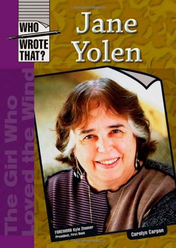 Stock image for Jane Yolen (Who Wrote That?) for sale by Revaluation Books