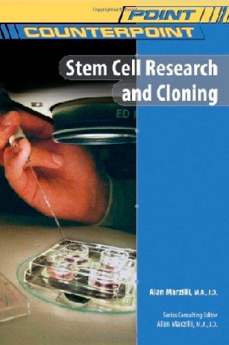 Stock image for Stem Cell Research and Cloning for sale by Better World Books: West