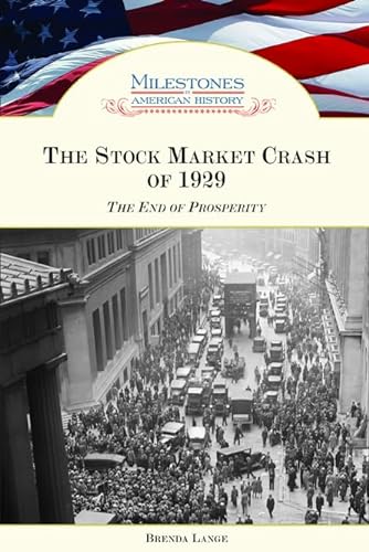 Imagen de archivo de The Stock Market Crash Of 1929 a la venta por Library House Internet Sales