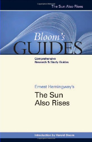 Stock image for Ernest Hemingway's the Sun Also Rises (Bloom's Guides) for sale by Ergodebooks