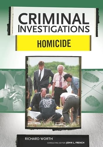 Stock image for Homicide (Criminal Investigations) for sale by Ergodebooks