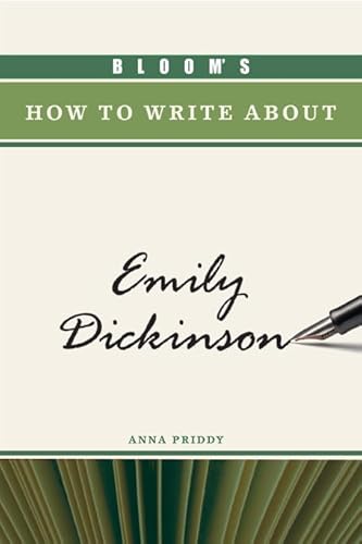 Stock image for Bloom's How to Write about Emily Dickinson for sale by Better World Books: West