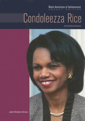 9780791097151: Condoleezza Rice: Stateswoman (Black Americans of Achievement) (Black Americans of Achievement (Hardcover))