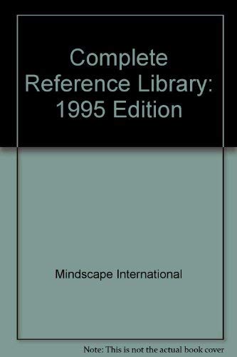 Stock image for MindScape - The Complete Reference Library for IBM PC CD-Rom & Compatibles for sale by The Media Foundation