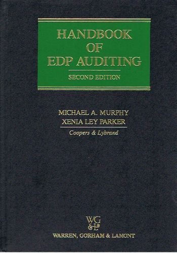 Beispielbild fr Handbook of EDP Auditing, No. 3314 zum Verkauf von Better World Books