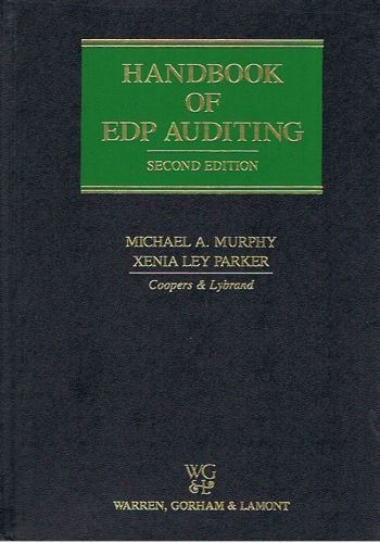 Imagen de archivo de Handbook of EDP Auditing, No. 3314 a la venta por Better World Books