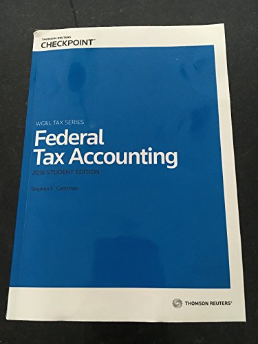 Imagen de archivo de Federal Tax Accounting - 2016 Student Edition a la venta por dsmbooks