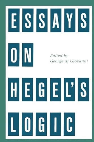 Stock image for Essays on Hegel's Logic for sale by Atticus Books