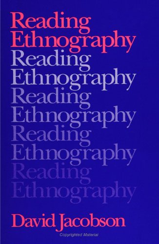 Imagen de archivo de Reading Ethnography a la venta por Wonder Book