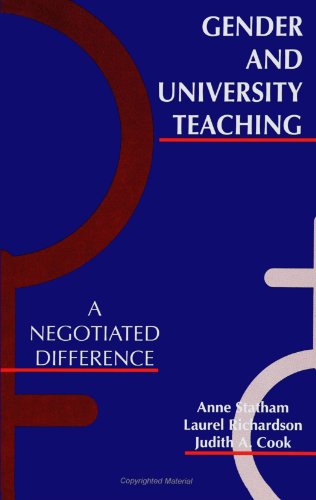 Beispielbild fr Gender and University Teaching: A Negotiated Difference zum Verkauf von ThriftBooks-Dallas