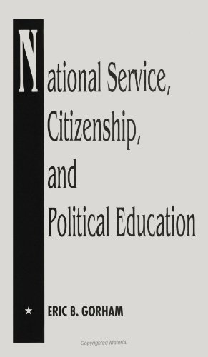 Beispielbild fr National Service, Citizenship, and Political Education zum Verkauf von Better World Books