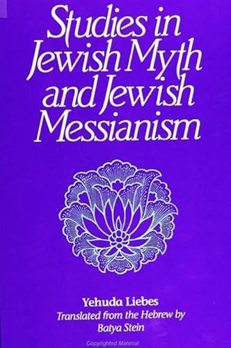 Beispielbild fr Studies in Jrwish Myth and Jewish Messianism. zum Verkauf von Henry Hollander, Bookseller