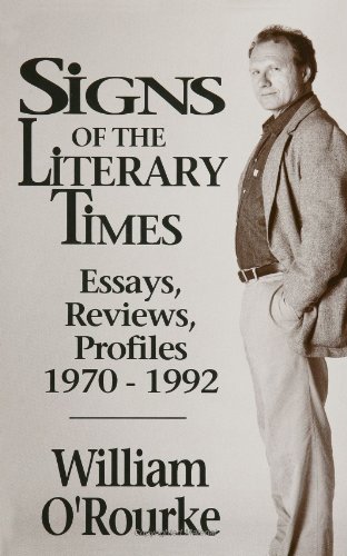 Beispielbild fr Signs of the Literary Times : Essays, Reviews, Profiles 1970-1992 (SUNY Series, The Margins of Literature) zum Verkauf von RWL GROUP  (Booksellers)