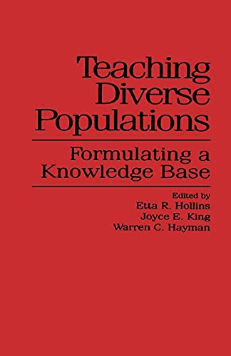 Beispielbild fr Teaching Diverse Populations: Formulating a Knowledge Base (Suny Series, the Social Context of Education) (Suny Series, Social Context of Education) zum Verkauf von Ergodebooks