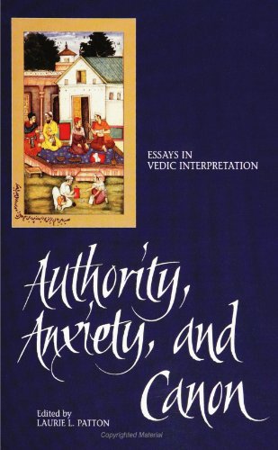 Beispielbild fr Authority, Anxiety, and Canon : Essays in Vedic Interpretation zum Verkauf von Better World Books