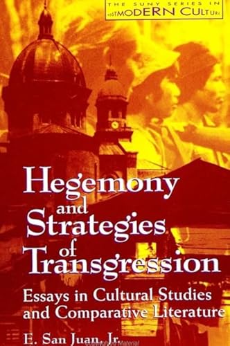 9780791425275: Hegemony and Strategies of Transgression: Essays in Cultural Studies and Comparative Literature (SUNY series in Postmodern Culture)