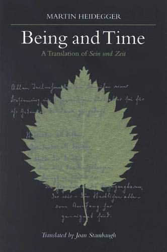 Beispielbild fr Being and Time: A Translation of Sein und Zeit (SUNY series in Contemporary Continental Philosophy) (Suny Series in Chinese Philosophy & Culture) zum Verkauf von Atticus Books