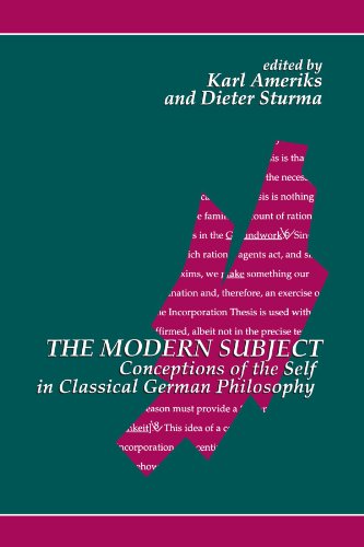 Stock image for The Modern Subject : Conceptions of the Self in Classical German Philosophy for sale by Better World Books