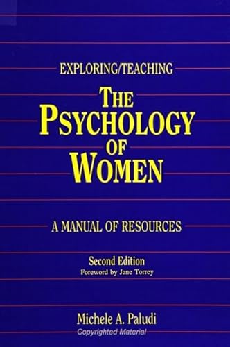 Stock image for Exploring/teaching The Psychology Of Women A Manual Of Resources Second Edition for sale by Willis Monie-Books, ABAA