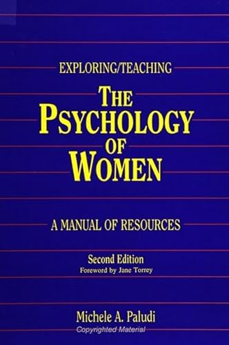 Stock image for Exploring/teaching The Psychology Of Women A Manual Of Resources Second Edition for sale by Willis Monie-Books, ABAA