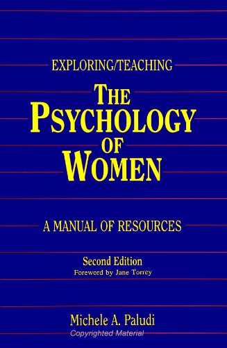 Stock image for Exploring/Teaching the Psychology of Women: A Manual of Resources for sale by Revaluation Books