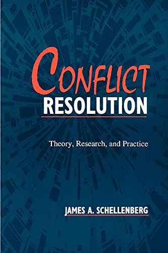 Beispielbild fr Conflict Resolution: Theory, Research, and Practice zum Verkauf von Wonder Book