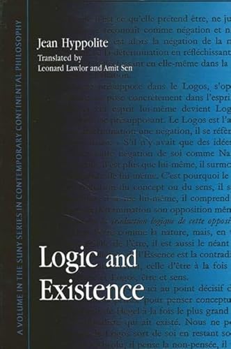 9780791432310: Logic and Existence (SUNY series in Contemporary Continental Philosophy)