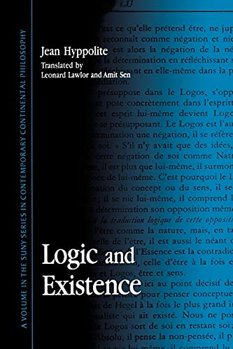 9780791432327: Logic and Existence (SUNY series in Contemporary Continental Philosophy)
