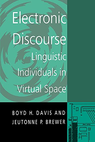 9780791434765: Electronic Discourse (Suny Series in Computer Mediated Communication): Linguistic Individuals in Virtual Space