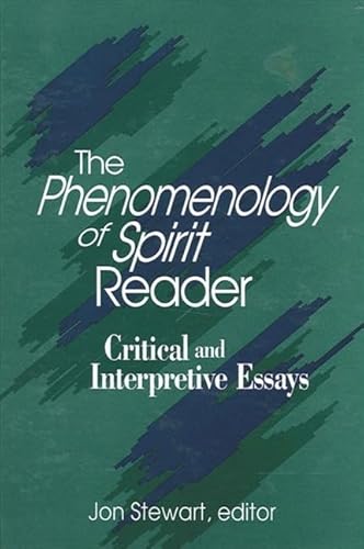 Beispielbild fr The Phenomenology of Spirit Reader: Critical and Interpretive Essays (Suny Series in Hegelian Studies) zum Verkauf von Anybook.com