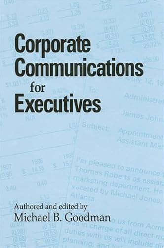 9780791437612: Corporate Communications for Executives (SUNY series, Human Communication Processes)