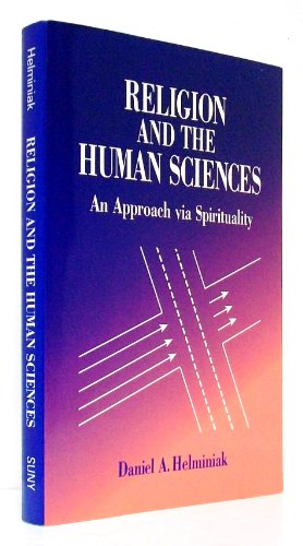 Imagen de archivo de Religion and the Human Sciences: An Approach Via Spirituality a la venta por HPB-Red