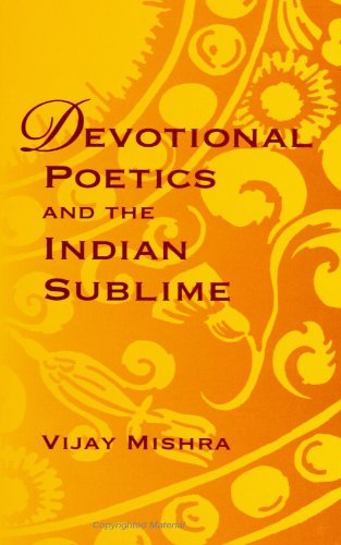 Stock image for Devotional Poetics and the Indian Sublime for sale by Books Puddle