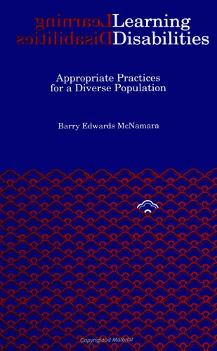 Stock image for Learning Disabilities : Appropriate Practices for a Diverse Population for sale by Better World Books