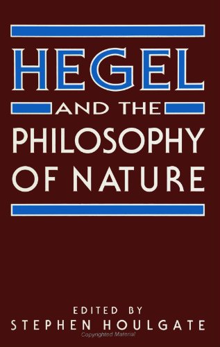 Imagen de archivo de Hegel and the Philosophy of Nature a la venta por Revaluation Books