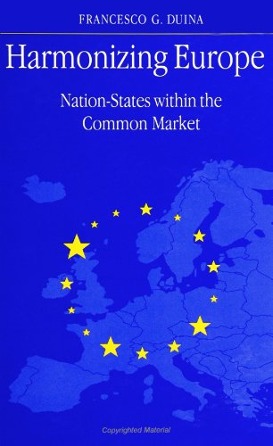 Beispielbild fr Harmonizing Europe: Nation-States Within the Common Market (Suny Series in Global Politics) zum Verkauf von Wonder Book