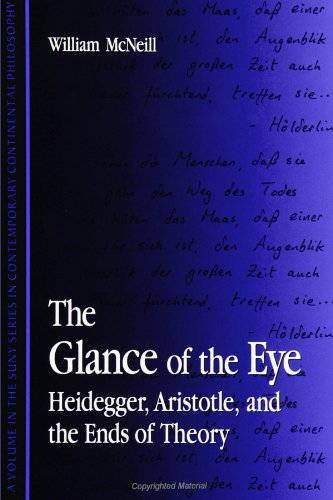 The Glance of the Eye: Heidegger, Aristotle, and the Ends of Theory (SUNY Series in Contemporary Continental Philosophy) (9780791442289) by McNeill, William